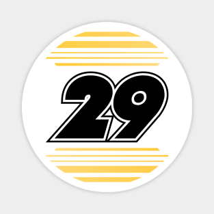 Blaine Perkins #29 2024 NASCAR Design Magnet